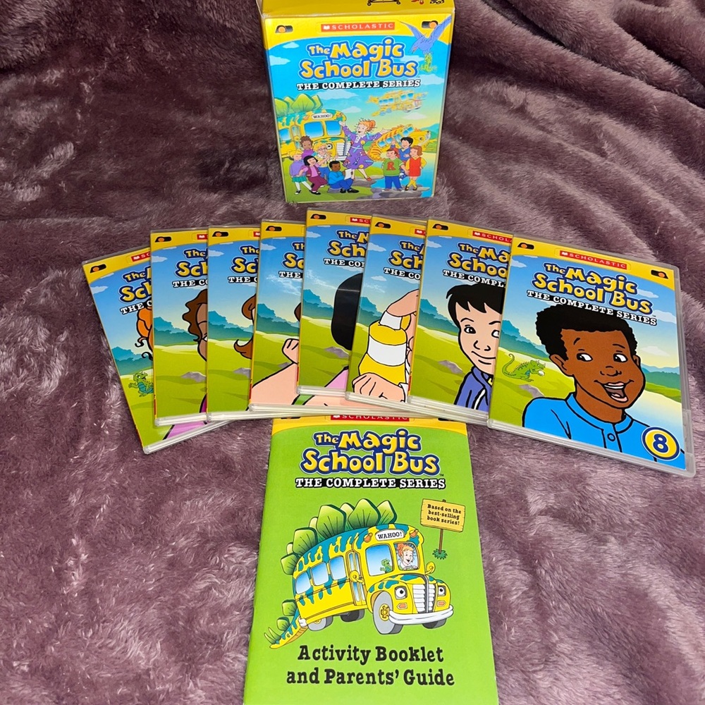 The Magic School Bus Complete DVD Series from Scholastic- Has All 52 Episodes
